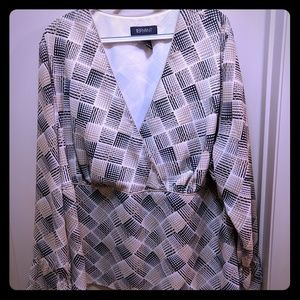 Lane Bryant Geometric Blouse